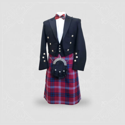 Airborne Memorial Tartan Prince Charlie Outfit