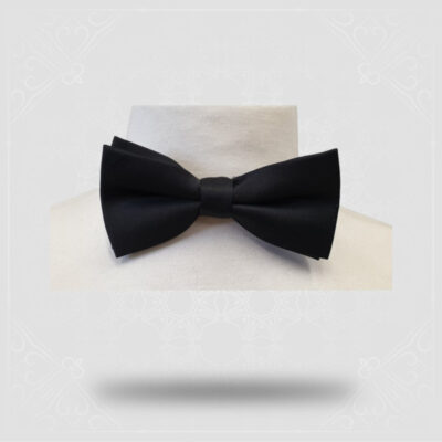 Black pre-tied bow-tie Bow-Tie - Black