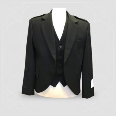 Braemar Tweed Jacket and 5 Button Waistcoat