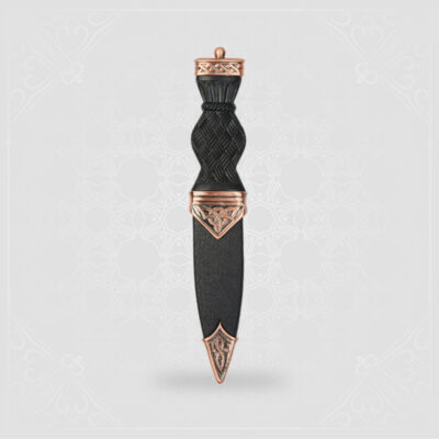 Celtic Sgian Dubh Copper Finish
