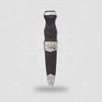 Imitation Lion Rampant Sgian Dubh With Stone Top
