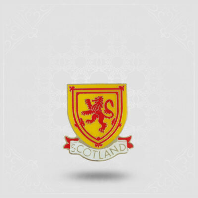 Lion Rampant Pin Badge
