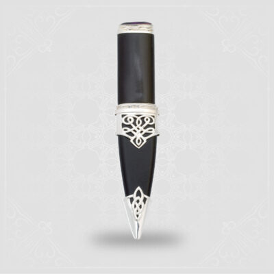 Rannoch Silver Sgian Dubh With Stone Top