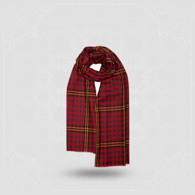 Red Red Rose Tartan Extra Fine Merino Stole