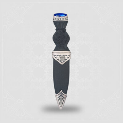 Thistle Matt Sgian Dubh with Stone Top