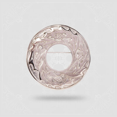 Small Thistle Plaid Brooch
