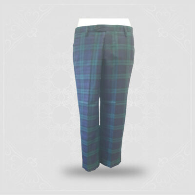 Black Watch Tartan Trousers