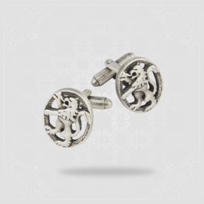 Matt Lion Rampant Cufflinks