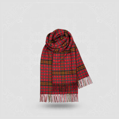 Red Red Rose Tartan Lambswool Stole