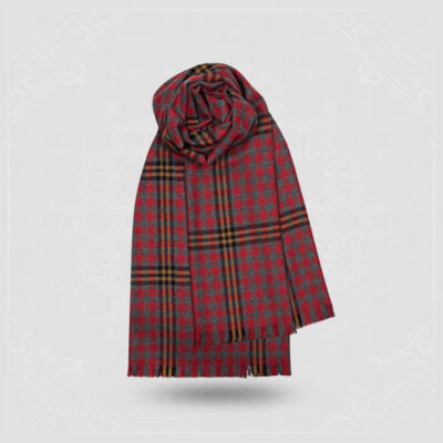 Red Red Rose Tartan Luxury Fine Wool Stole