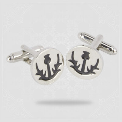Simple Thistle Cufflinks