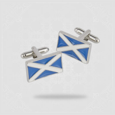 St. Andrews Saltire Enamel Cufflinks