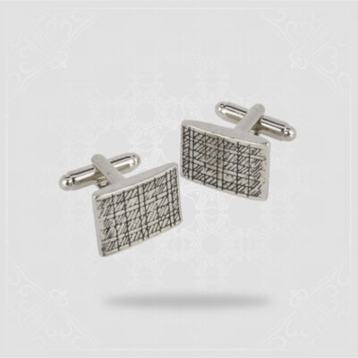 Polished Tartan Cufflinks