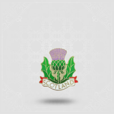 Thistle Pin Badge